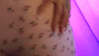 Step Sister Solo Rubbing Pussy to Mind-blowing Cum - Legs Shaking. Home Video