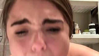 Real amateur college teens lick and toy pussy for hd hazing