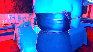 Tied Up Latina Teen Romantic BDSM with Older Man - Part 1