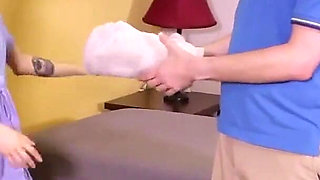 Petite Masseuse Lola Fae Is Tired of Asshole Clients so She Makes This One Pay