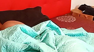 Big Ass Stepmother Shares a Bed with Stepson with a Big Cock