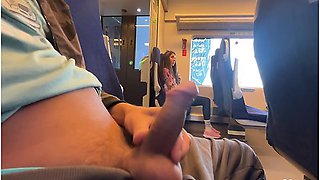 A Stranger Showed Me His Dick On The Train And I Sucked In Public With Katty West