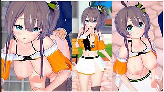 Koikatsu Hentai 3DCG Erotic Anime Sex With Big Tits Vtuber