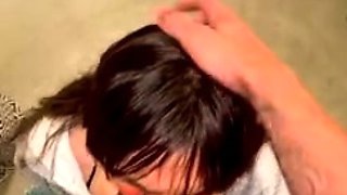 Sneaky Link in Her Dad Bathroom