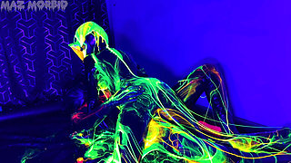 Uv Wet and Messy Gimpy Double Fisting with Patricia X