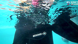 Neoprene Enclosed and Gagged - Underwater Mouth Control Fantasy