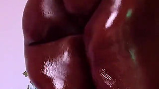 Fully Nude Oiled & Twerking Then I Take the Dildo in My Mouth, Pussy & Ass