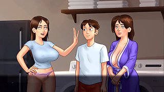 Pc game, blow job, summertime saga eve