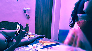 Hot Indian Cheating Housewife Big Tits in Saree Blouse Secret Night Fucking with Ex Boyfriend