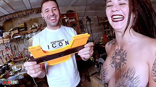 European Babe Agatha Dreadlocks Fucking Machine Multiple Orgasms Hardcore