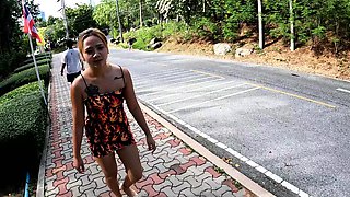 Big ass Thai MILF amateur GF fucked hard