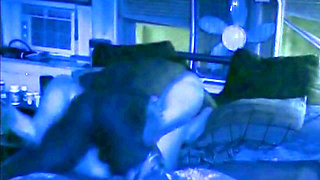 Interracial Fuck in the Dark