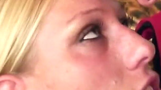 Friend sees his girlfriend masturbating then she is fucked dirty