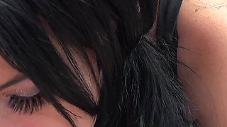 Karma Blayze Surprises Logan with Oral Sex