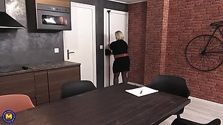 Big Ass Mature Tutor Morgane Sensualle Gets Anal Pounded Hard in Threesome