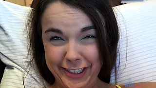 Super tight body on Dillion Harper who gets pussy licked,