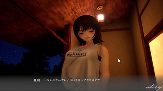 #3 [Natsunee 30 Days I Fell in Love] You can love each other anywhere! Eroge relaxing in the countryside! Live commentary part3