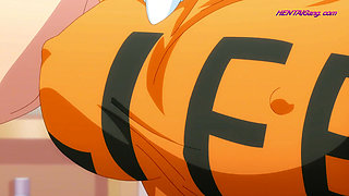 Shy wife melts for her husband's thick shaft and begs for deep sticky finish - Exclusive New Hentai (Subtitled)
