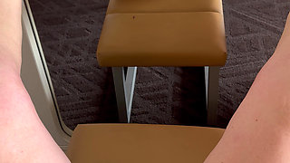 Sexy Mature In Fur Toys Pussy and Throats Daddy's Hard On