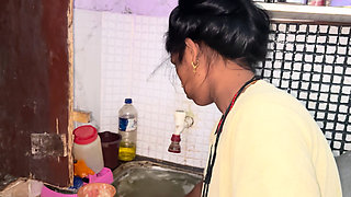 I saw my dear stepsister pressing milk to fuck her.