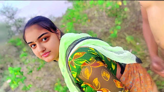 Desi Village Innocent Girl Fucked in Jungle First Time Fuck Her Tight Pussy XXX Video
