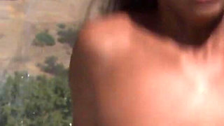 Latina Gets Banged Outdoors in An Interracial Affair