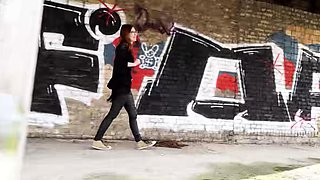 GERMAN SCOUT - Glasses Ginger Redheadh MILF Mona Einhorny