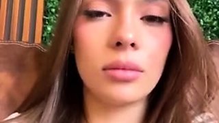 Brunette Solo Webcam Masturbation