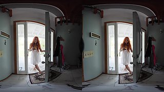Redhead MILF Neighbor’s Squirting Seduction