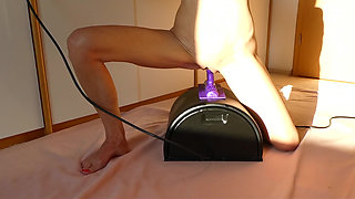 Hot German MILF Stella Rides Her Sybian