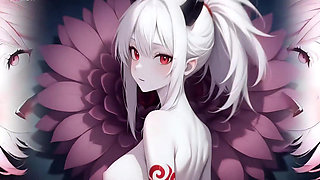 3D AI Huntress Rides Naked In Shadowed Temples, Moaning Until Sticky Cum Splashes Over Her Hunting Body