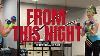 1980's Workout Video - in Gym and Bedroom