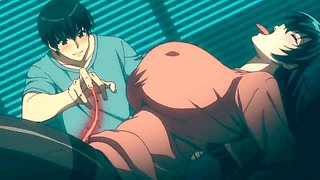 Curvy beauty with huge boobs and a big ass loves to get creampied