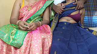 Married Sisters Enjoying Threesome Hot Sex