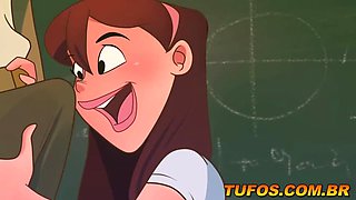 Anime Hentai: Offering His Ass for a Professor's Grade