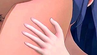 Hayase Yuuka Blowjob Blue Archive Hentai Mmd 3D Blue Hair Color Edit Smixix