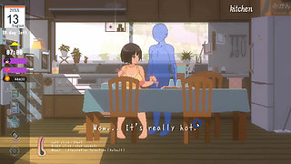 Hentai Game - Busty Woman's Intense Summer Sex in the Countryside
