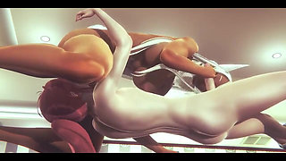 My Hero Academia Hentai - Usagiyama 69 and Sex in Sex Machine - Japanese Asian Manga Anime Game Porn