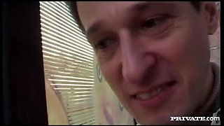 Sabrina Masturbates until She Gives a Blowjob and Gets Cum on Her Tits - Private Porn Sex Videos