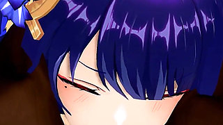 Genshin Impact - Yae Miko and Raiden Shogun Japanese Gangbang Sex - 3D Hentai Animations