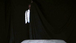 DILF spanks and fingers horny bottom