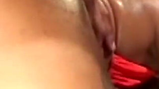Oiled Thick Ebony MILF Rides Massive Black Cock Wildly