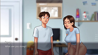StepBrother caught while masterbate big dick sex