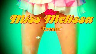 Blonde Teen Fingers On Webcam