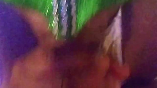 Messy Mouth in the Mask!