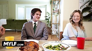 Energetic Penny and River's milf step mom xxx