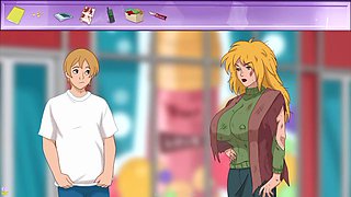 EroticGamesNC 11: Cougar Landlady Struggles with Washing Machine as Helping Guy Pounds