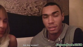 College amateurs jacuzzi fun turns into orgy