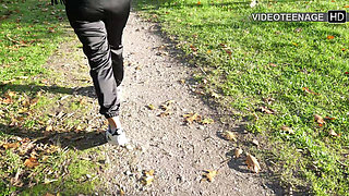 Cute Blonde Girl of 18 Year Does a Porn Casting