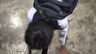 Desi School Girl Gets Huge Cock Cum in Mouth - Viral Sex Video